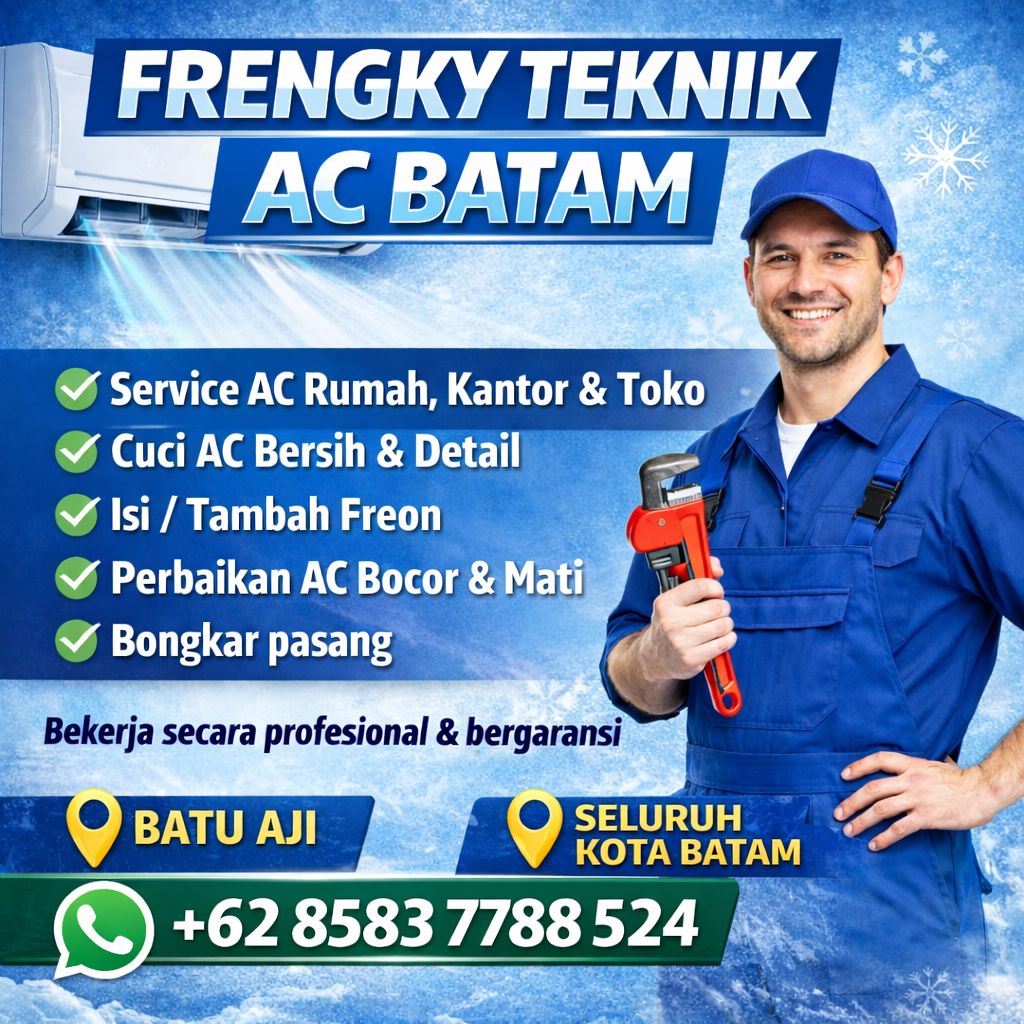 Servis AC Sekota Batam