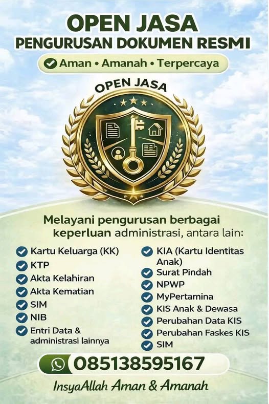 Jasa Pengurusan Dokumen Resmi