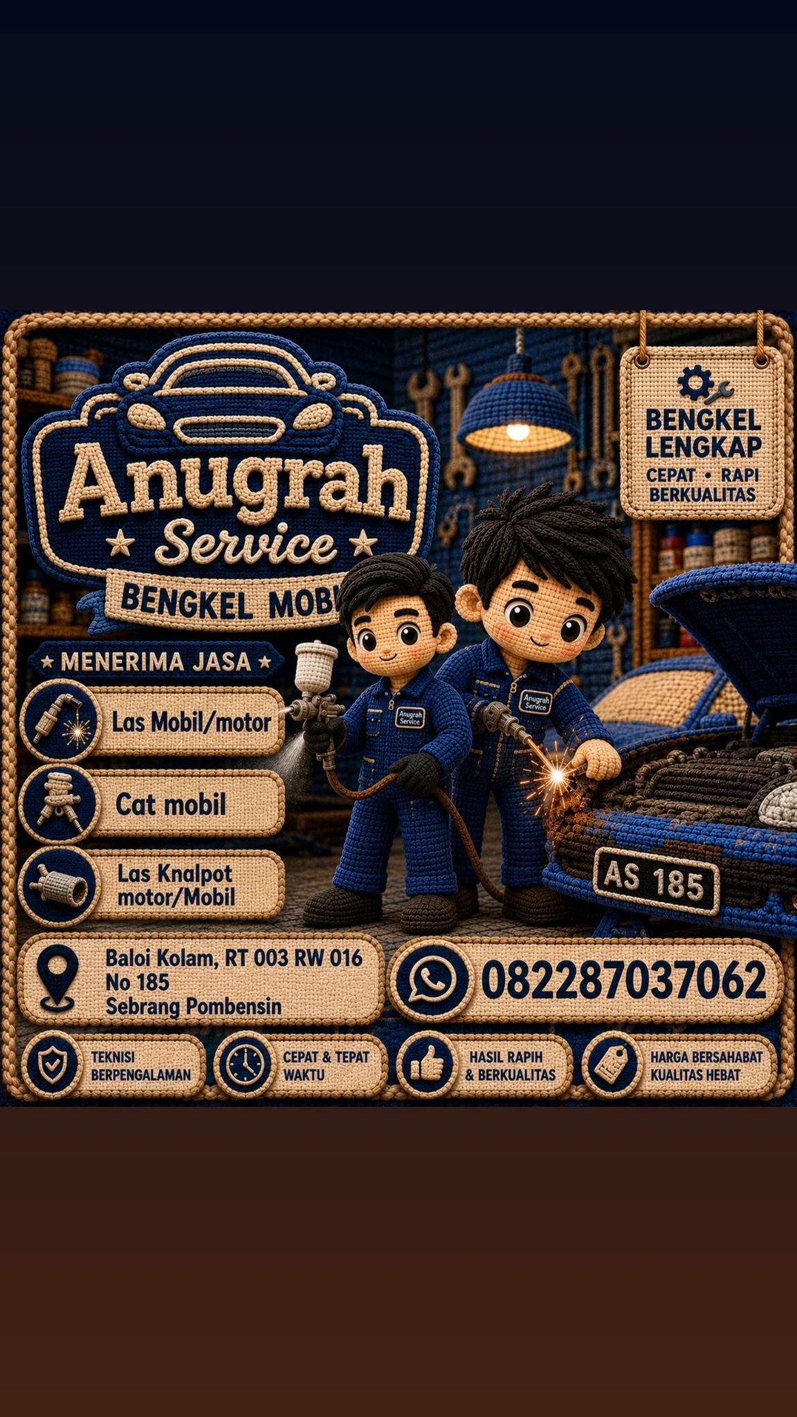 Bengkel Mobil Anugrah Service