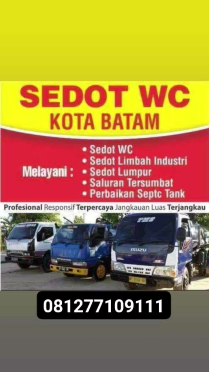 Sedot WC Batam (CV Tinjamas Service)