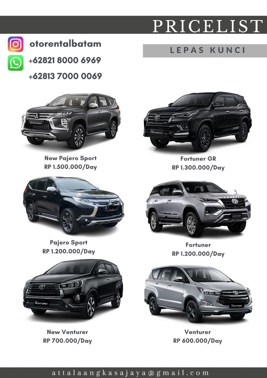 Jasa Rental Mobil Batam