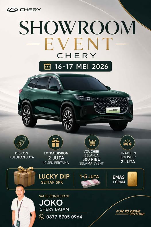 Promo Mobil Chery Batam