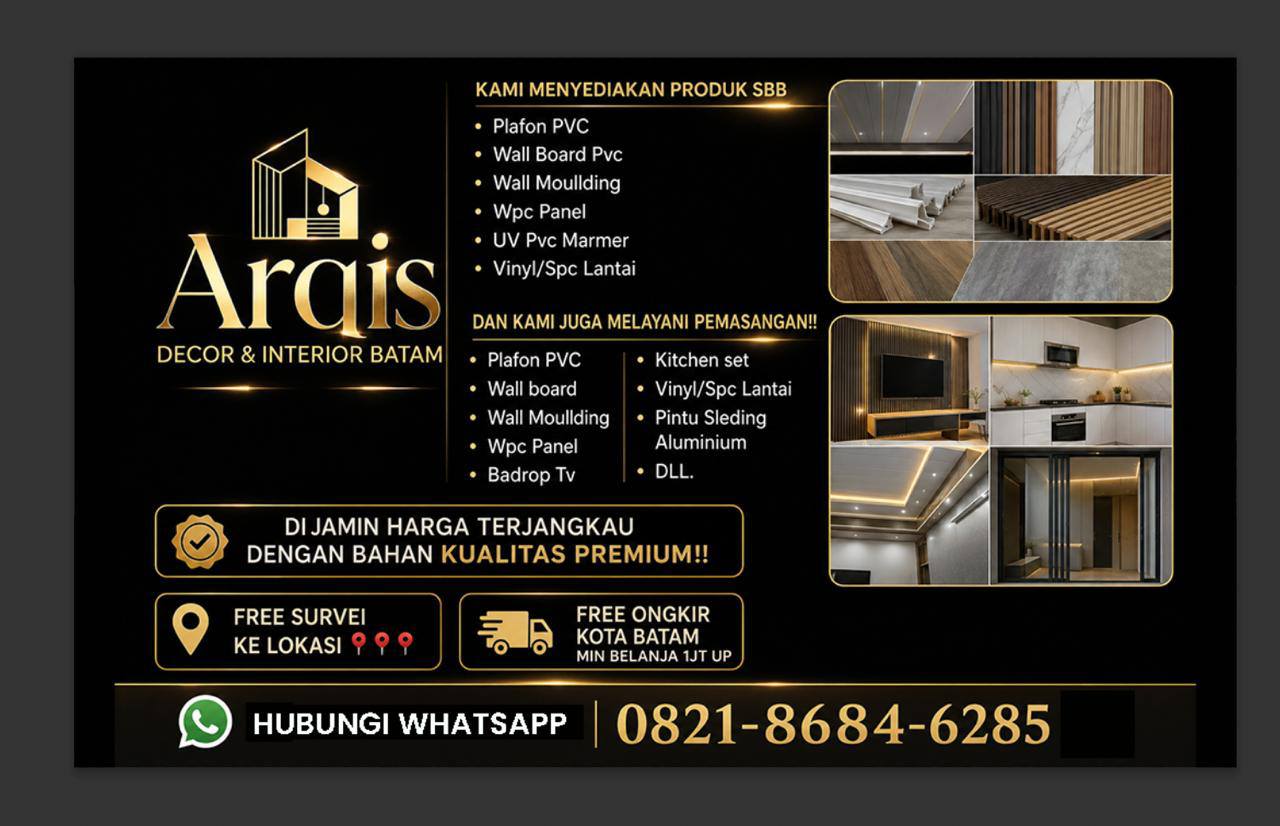 Penyedia Produk dan Jasa Pemasangan Interior