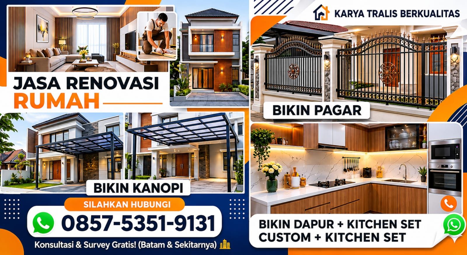 Jasa Pemasangan Tralis