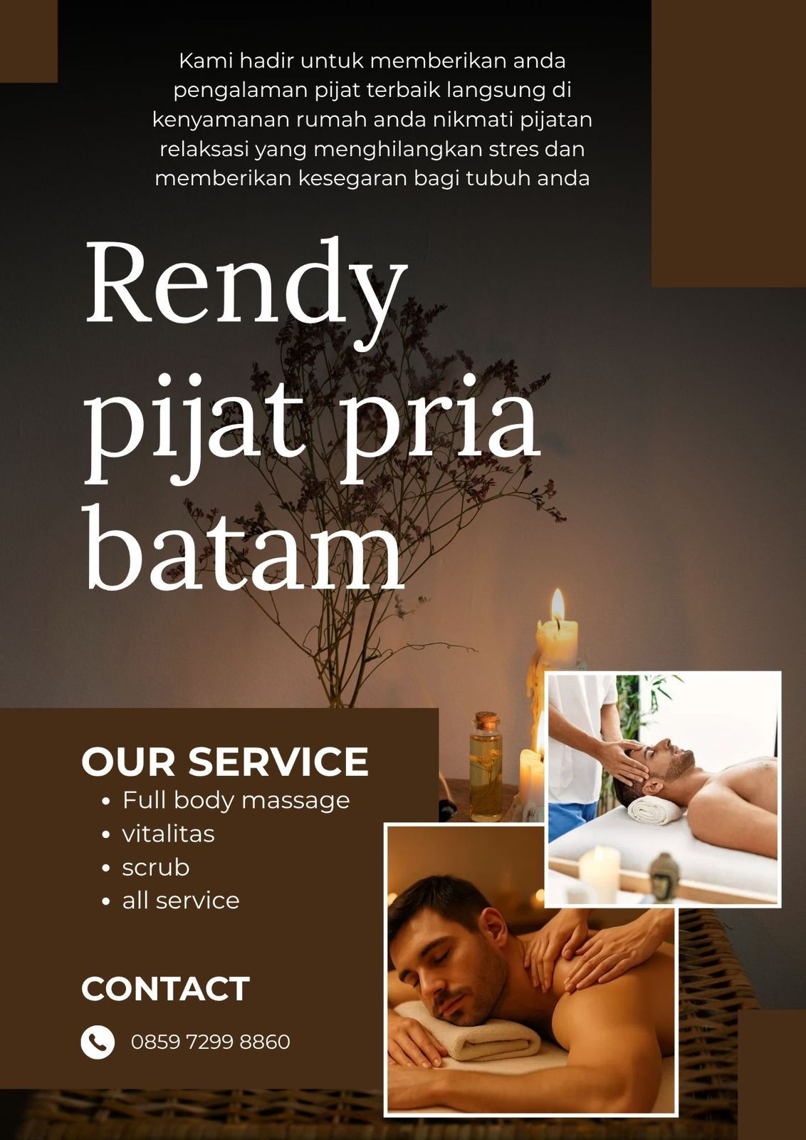 Rendy Pijat Pria Batam