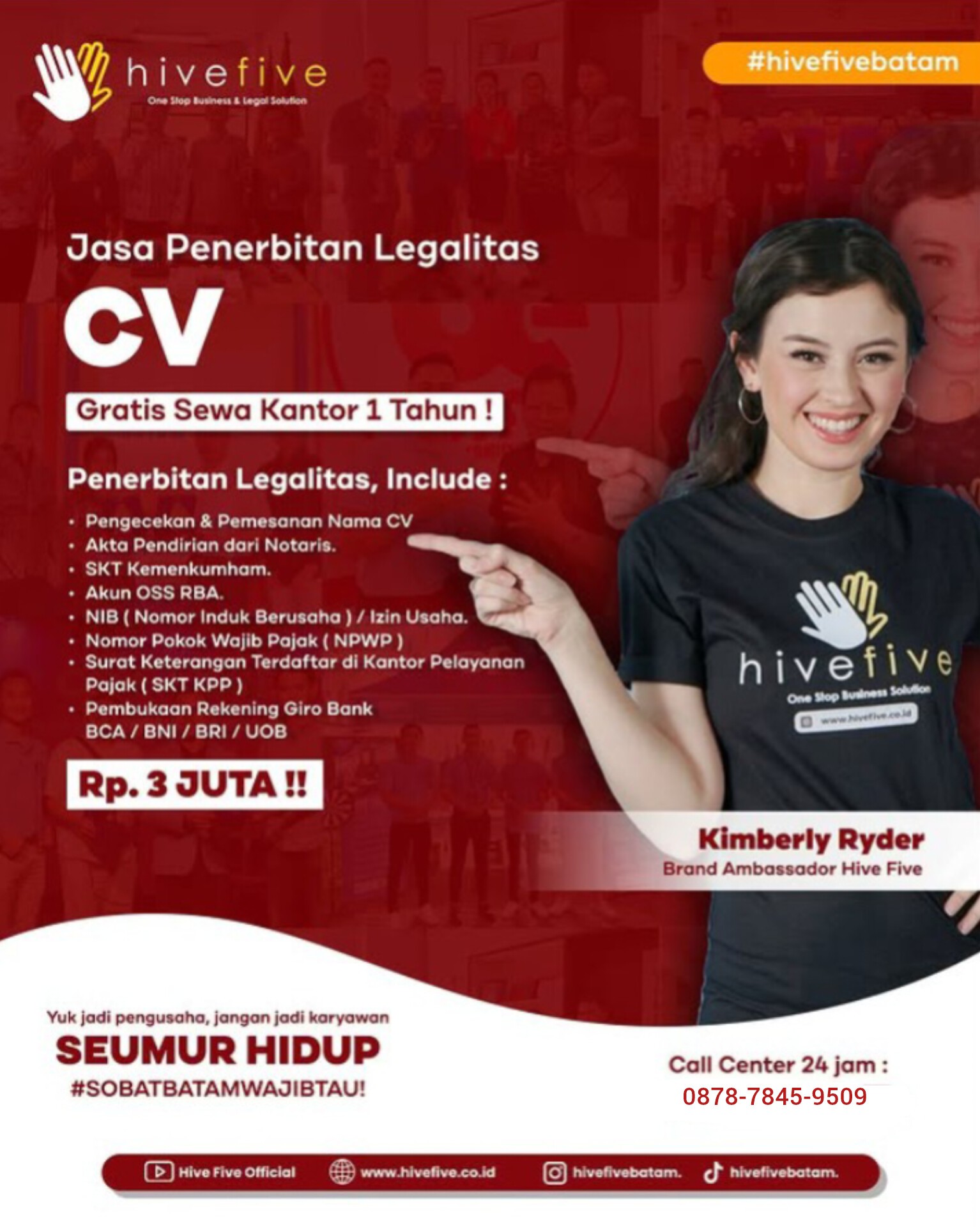 Jasa Pengurusan Pendirian Usaha (HIVE FIVE)