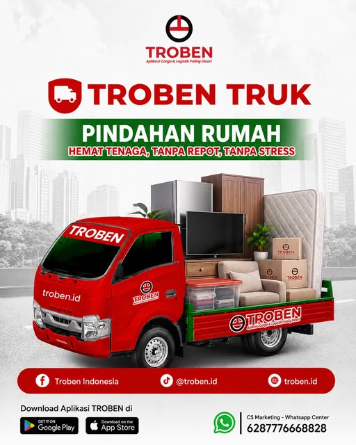 Jasa Pengiriman & Sewa Truck TROBEN