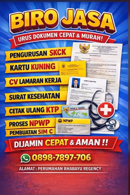 Biro Jasa Urus Dokumen