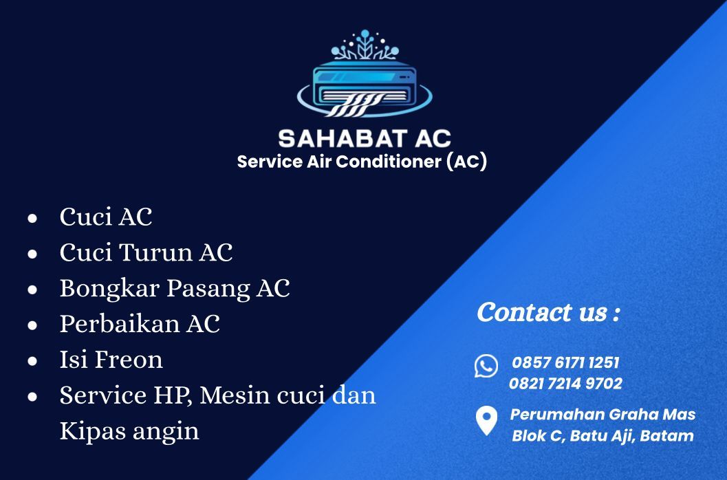 SAHABAT AC Service Air Conditioner (AC)