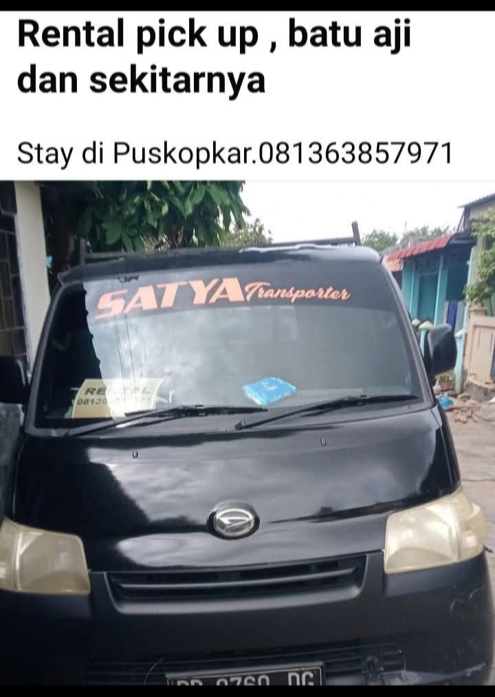 Rental Pick Up Batu Aji (SATYA Transporter)