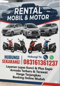 Rental Mobil & Motor Batam - Layanan Lepas Kunci & Plus Sopir 24 Jam