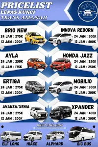 Trans Amanah Garage Batam - Sewa Mobil Lepas Kunci 24 Jam