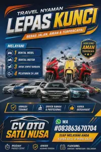 Rental Mobil & Motor CV Oto Satu Nusa - Lepas Kunci 24 Jam