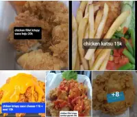 Aneka Menu Ayam Krispy & Fillet - Siap Antar Area Piayu