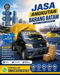 Jasa Rental Pickup & Ekspedisi Batam - Melayani Pindahan 24 Jam